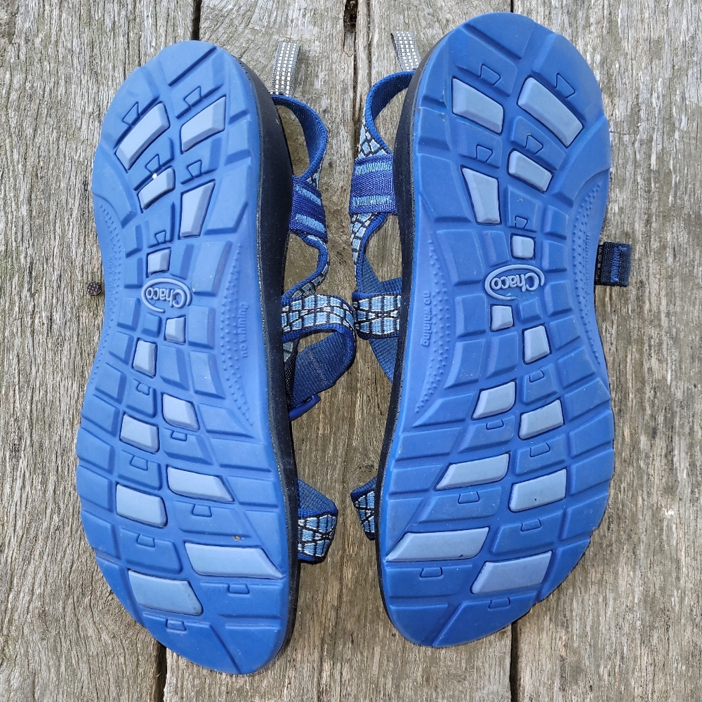 Chaco Blue Buckle Sandals - Gem display picture 3